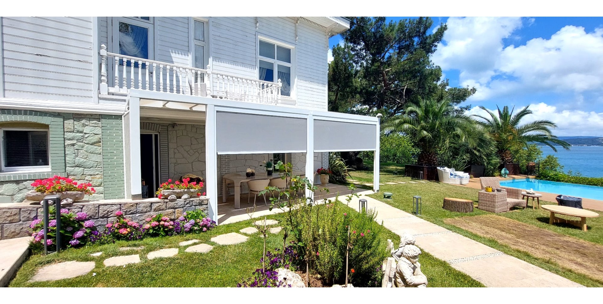 Dış Mekânlar İçin Güçlü ve Şık Çözümler